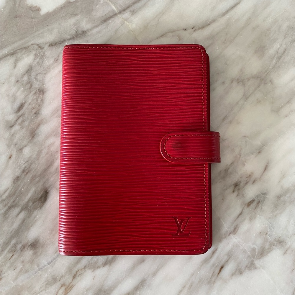 Louis Vuitton Epi Leather Agenda